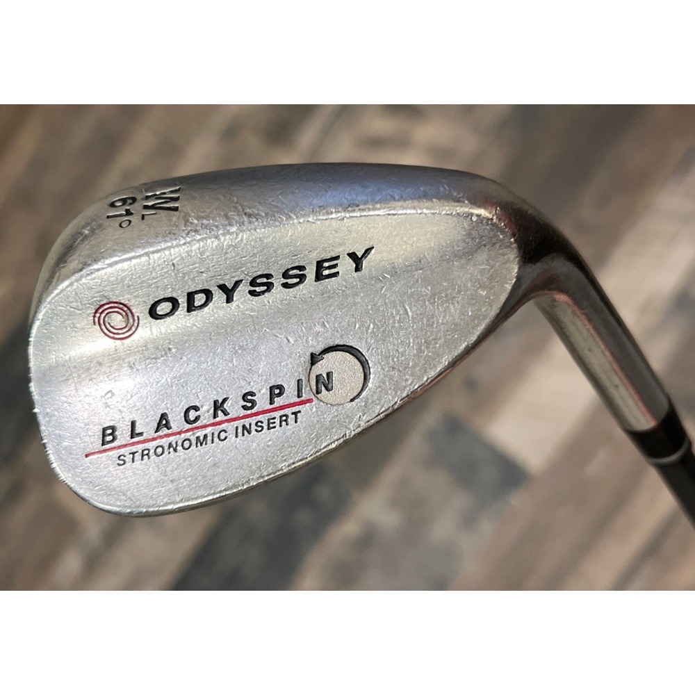 Odyssey BLACKSPIN LOB Wedge LW 61* Stronomic Insert Graphite Shaft RH